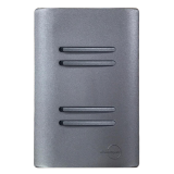 Conjunto Interruptor Quadruplo Simples (ESPECIAL) 4x2 - Novara Preto Grafite Total